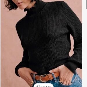 Black Rosalia Jumper Sweater